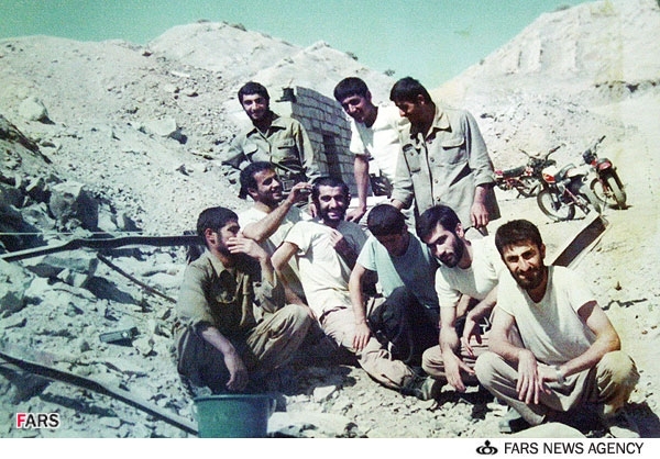 مهران رجبی در جبهه