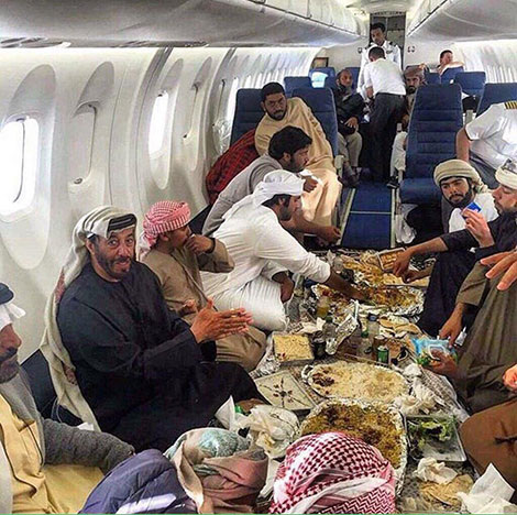 غذای هواپیما