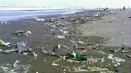 زباله دریای خزر